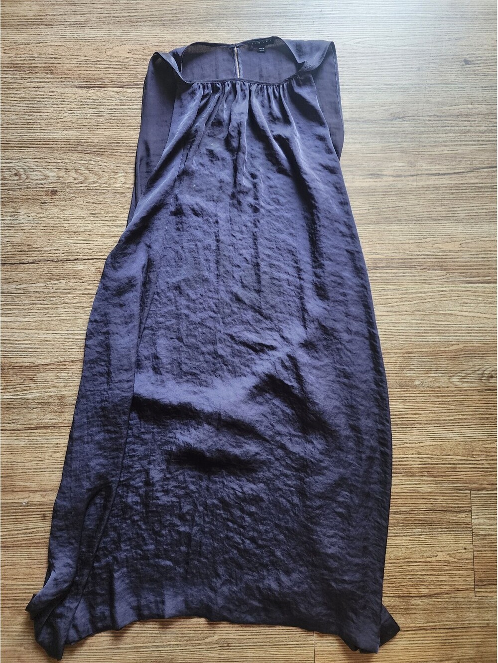 Size L - Sisley Purple Summer Dress